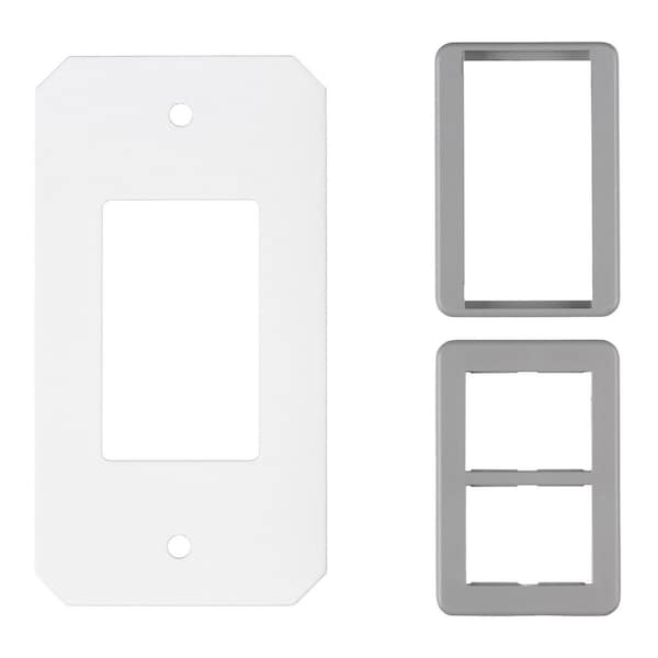Center Sub Plate, 1 Gang, Rectangular